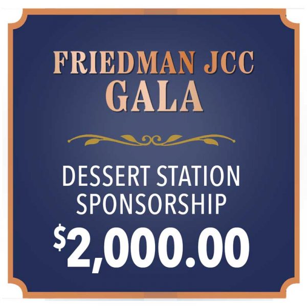 Dessert Station Sponsorship