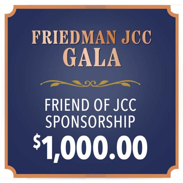 Friend of JCC Sponsorship