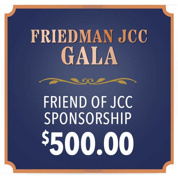 Friend of JCC Sponsorship