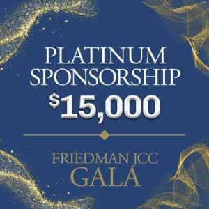 John Thalenfeld Memorial Gala | $15,000 Platinum Sponsorship | Friedman JCC