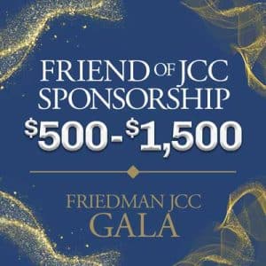 John Thalenfeld Memorial Gala | $500-$15,000 Friend of JCC Sponsorship | Friedman JCC