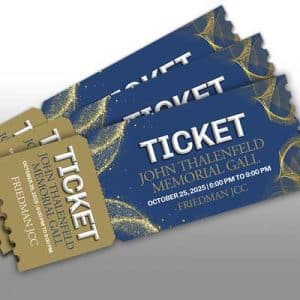 Tickets | John Thalenfeld Memorial Gala | Friedman JCC