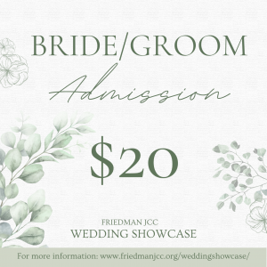 Wedding Showcase Bride/Groom Admission