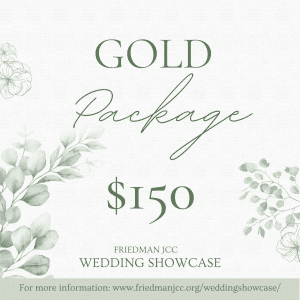 Gold Wedding Showcase Vendor Package - $150