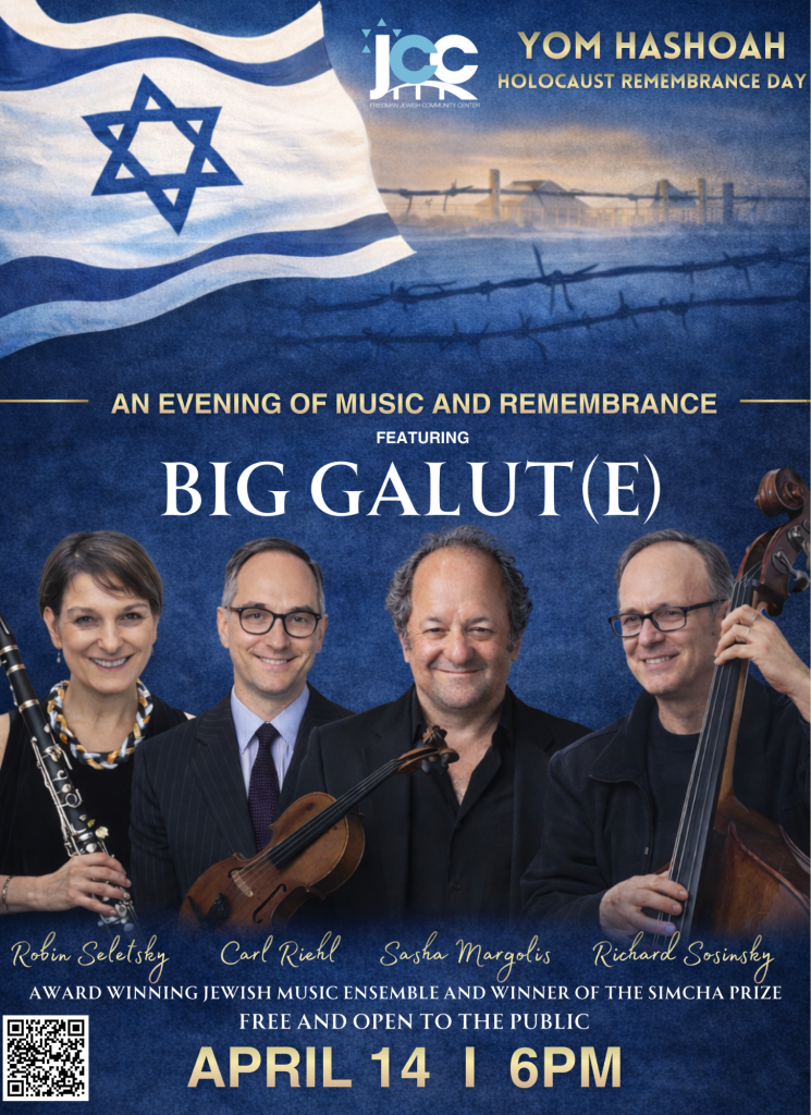 Holocaust Remembrance Day - Big Galut(e) Performance